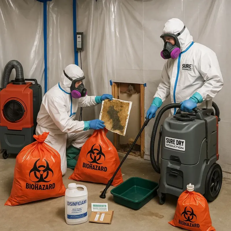 Contaminated Water Handling Protocols process in Hartselle, AL