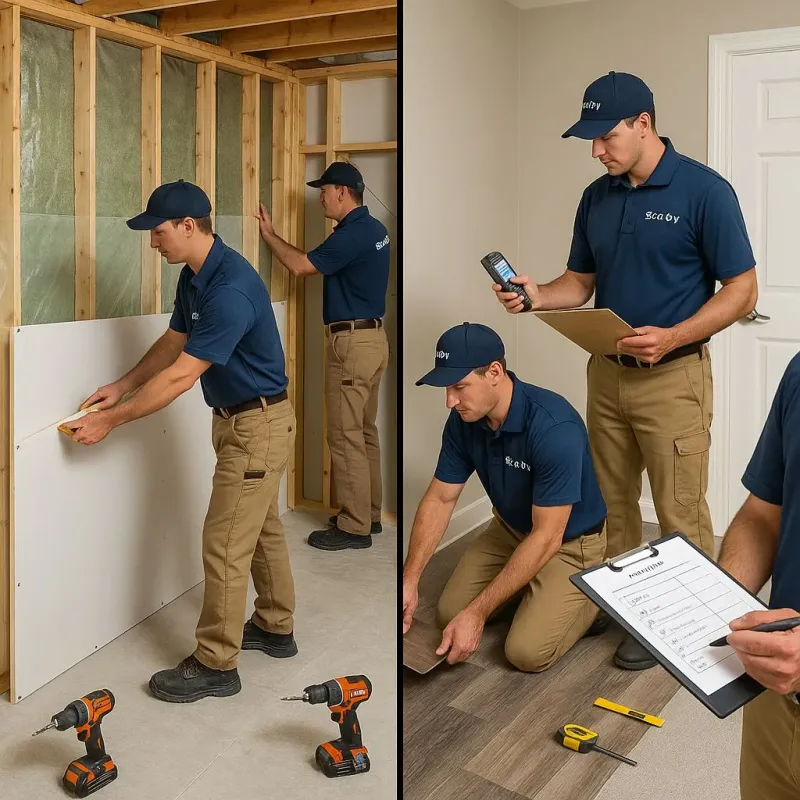 Repairs and Reconstruction process in Hartselle, AL