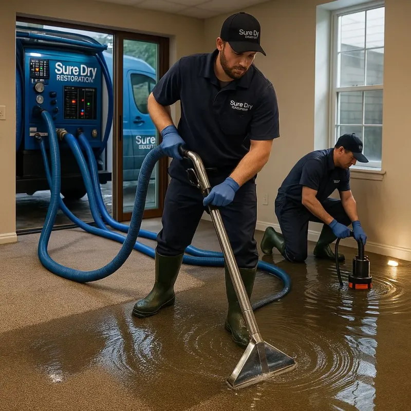 Water Extraction and Removal process in Hartselle, AL